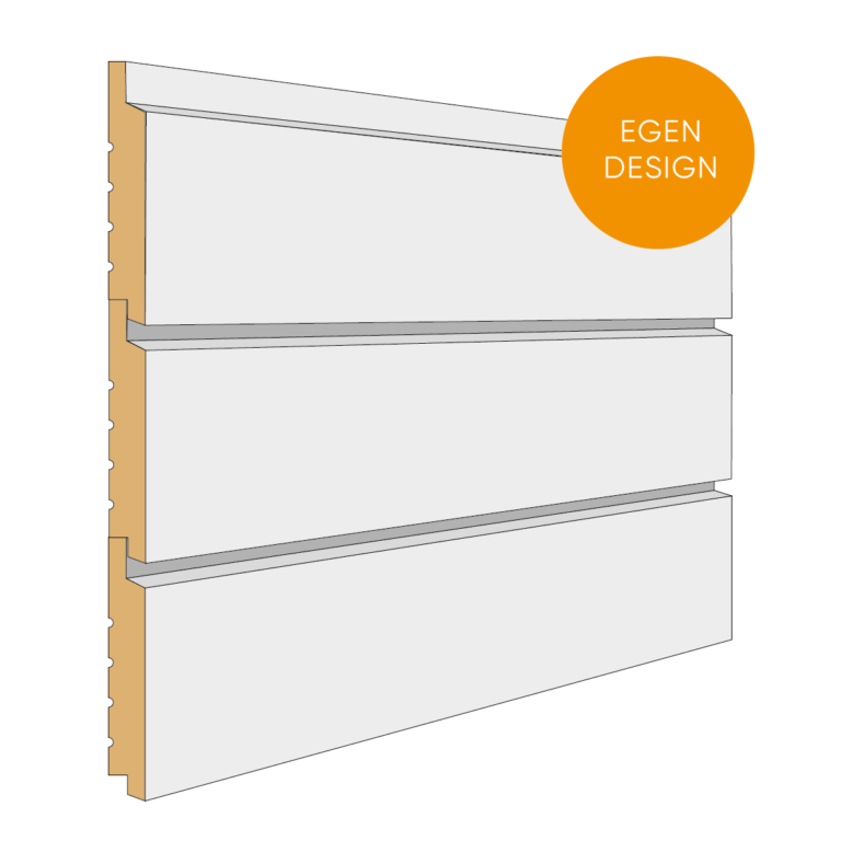 BYGG & TRÄ EGEN DESIGN ENKELFAS exempel